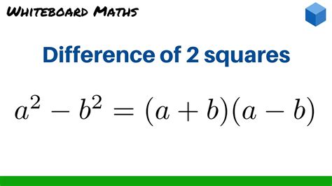 In this problem, instead of factoring a difference of squares into two monomial terms, we need to take the two monomials and convert them to a difference of squares. We can re-write the expression 252 − (25 − 5)(25 +5) = 252 − (252 − 5²) = 25² − 25² + 5² = 5² = 25.